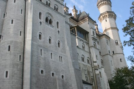 Neuschwanstein, gebouwd door Ludwig II in de 19e eeuw